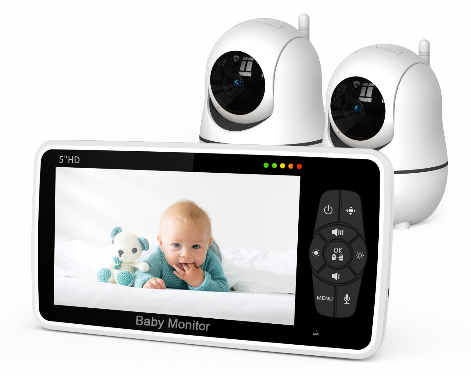 5 ''720P HD Smart Baby Monitor